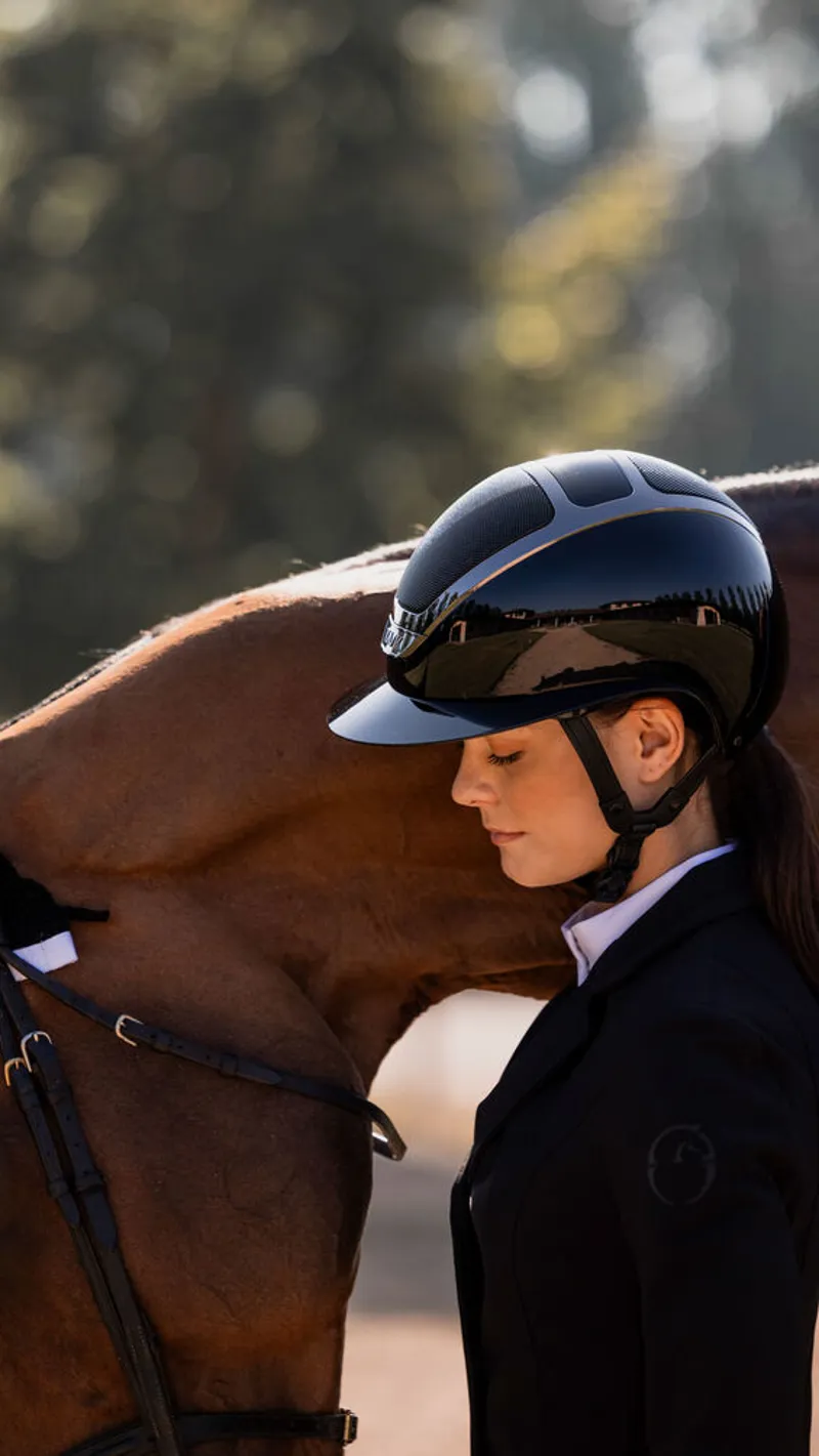 Kask Pure Shine Lady Riding Hat Black-3