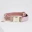Kentucky Dogwear Dog Collar Velvet Soft Rose