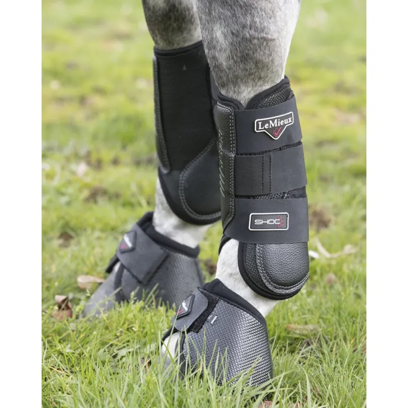 LeMieux ProSport Stealth Air Shoc XC Boot Hind