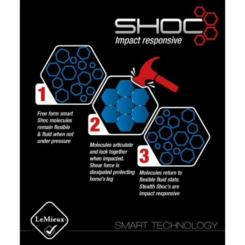 LeMieux ProSport Stealth Air Shoc XC Boot Hind-1