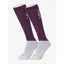 LeMieux Competition Socks Fig- Twin Pack