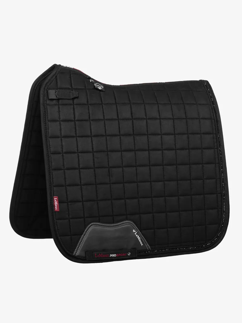 LeMieux Diamante Dressage Square Black