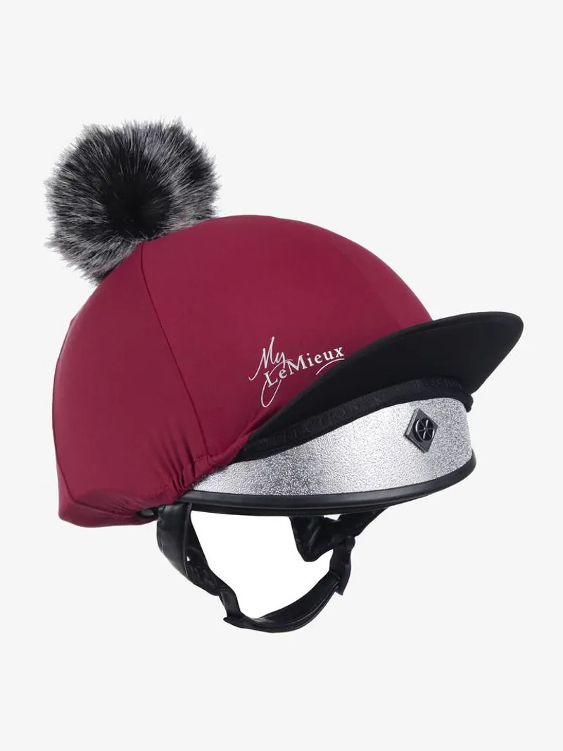LeMieux Pom Hat Silk Mulberry