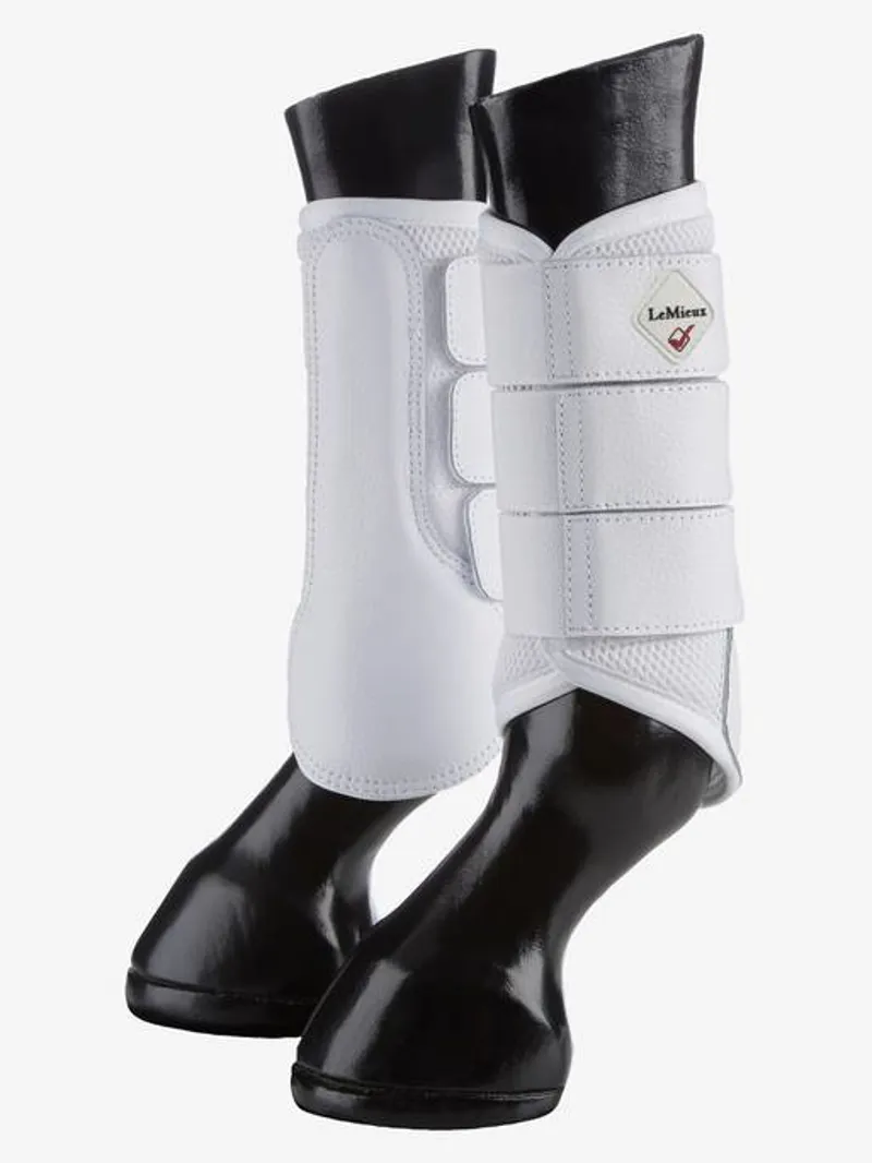 LeMieux Mesh Brushing Boot White