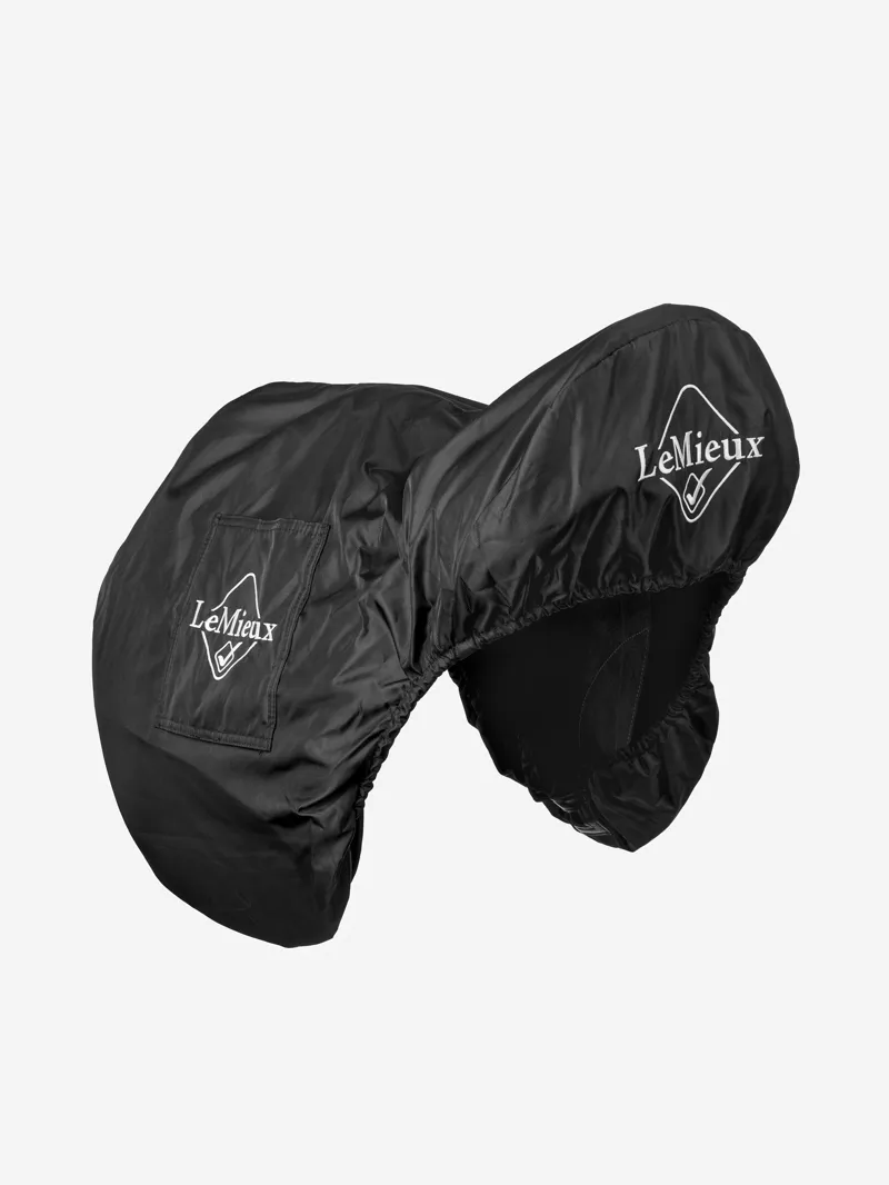 LeMieux GP Jump Saddle Cover - Black-1