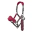 LeMieux Vogue Fleece Headcollar Rope Set Mulberry