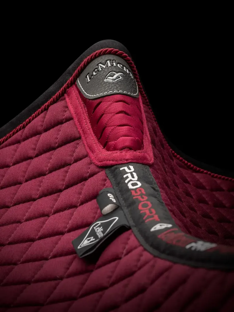 LeMieux Wither Relief Jump Pad - Burgundy-1