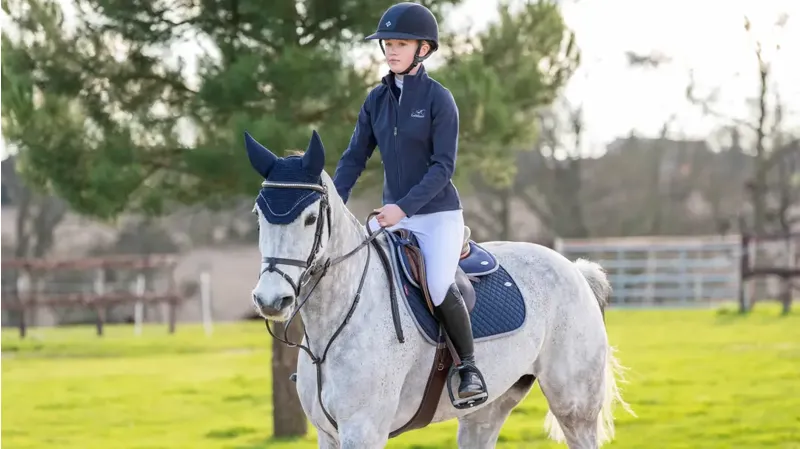 LeMieux Wither Relief Jump Pad - Navy-2