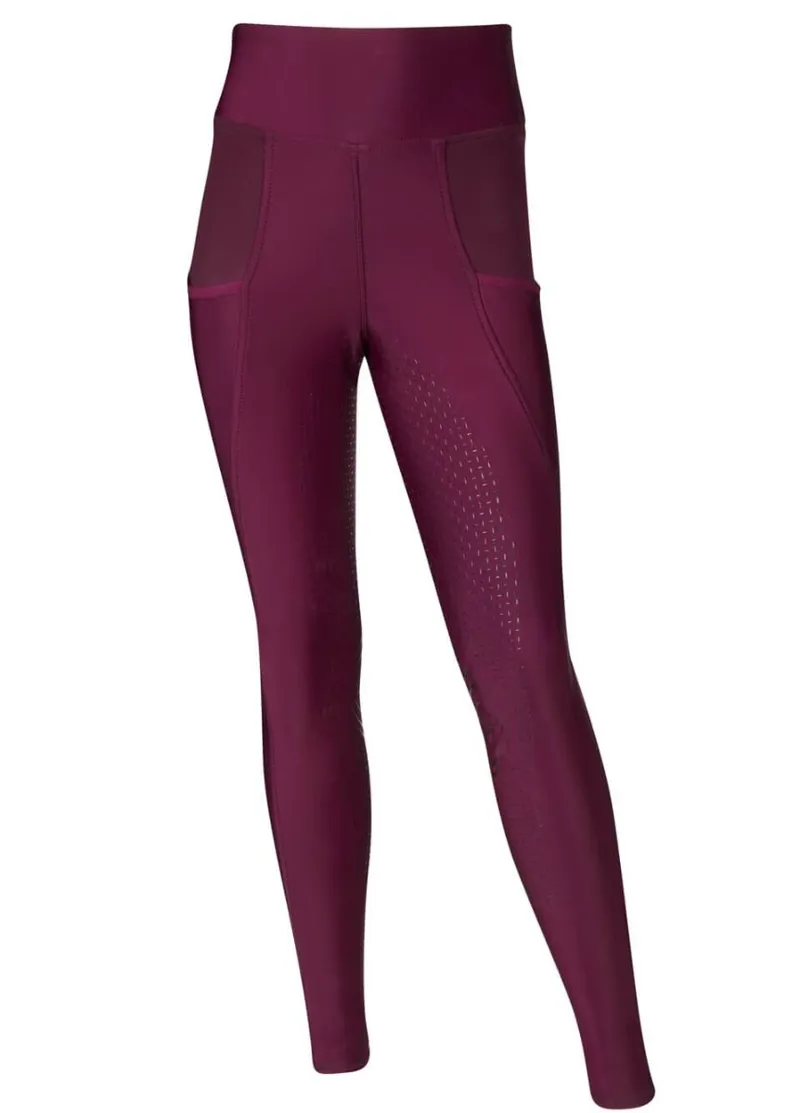 My LeMieux Young Rider Pull On Breeches Grape