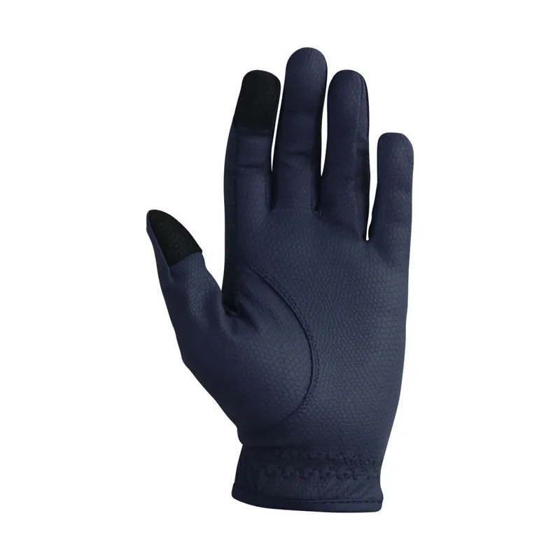 HY Cadiz Kids Riding Glove Navy-1