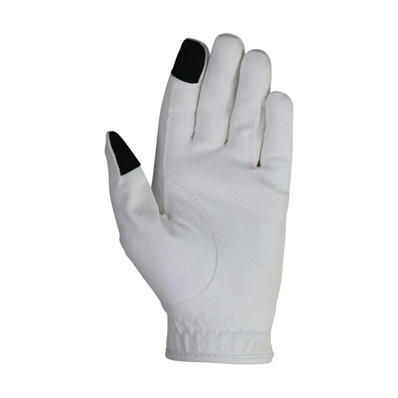 HY Cadiz Kids Riding Glove White-1