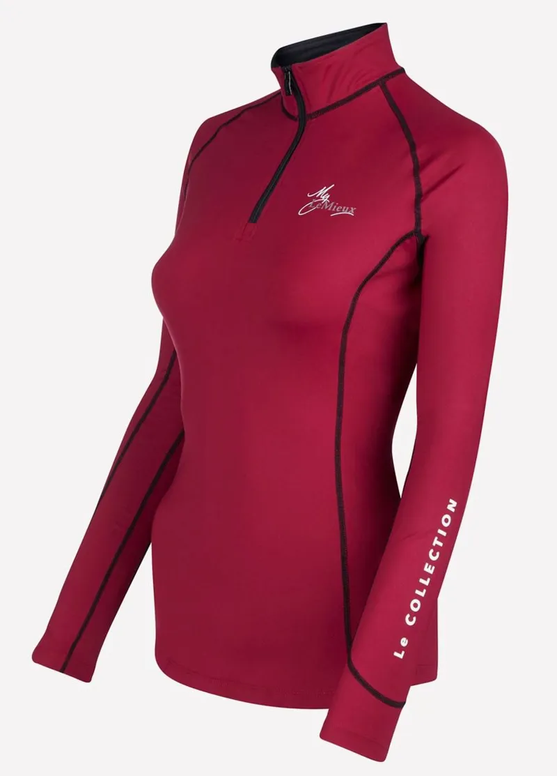 LeMieux Base Layer Mulberry-1