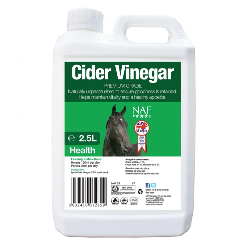 NAF Apple Cider Vinegar 2.5L