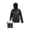 EQUIDRY Nimbus Pack Away Jacket Unisex - Black