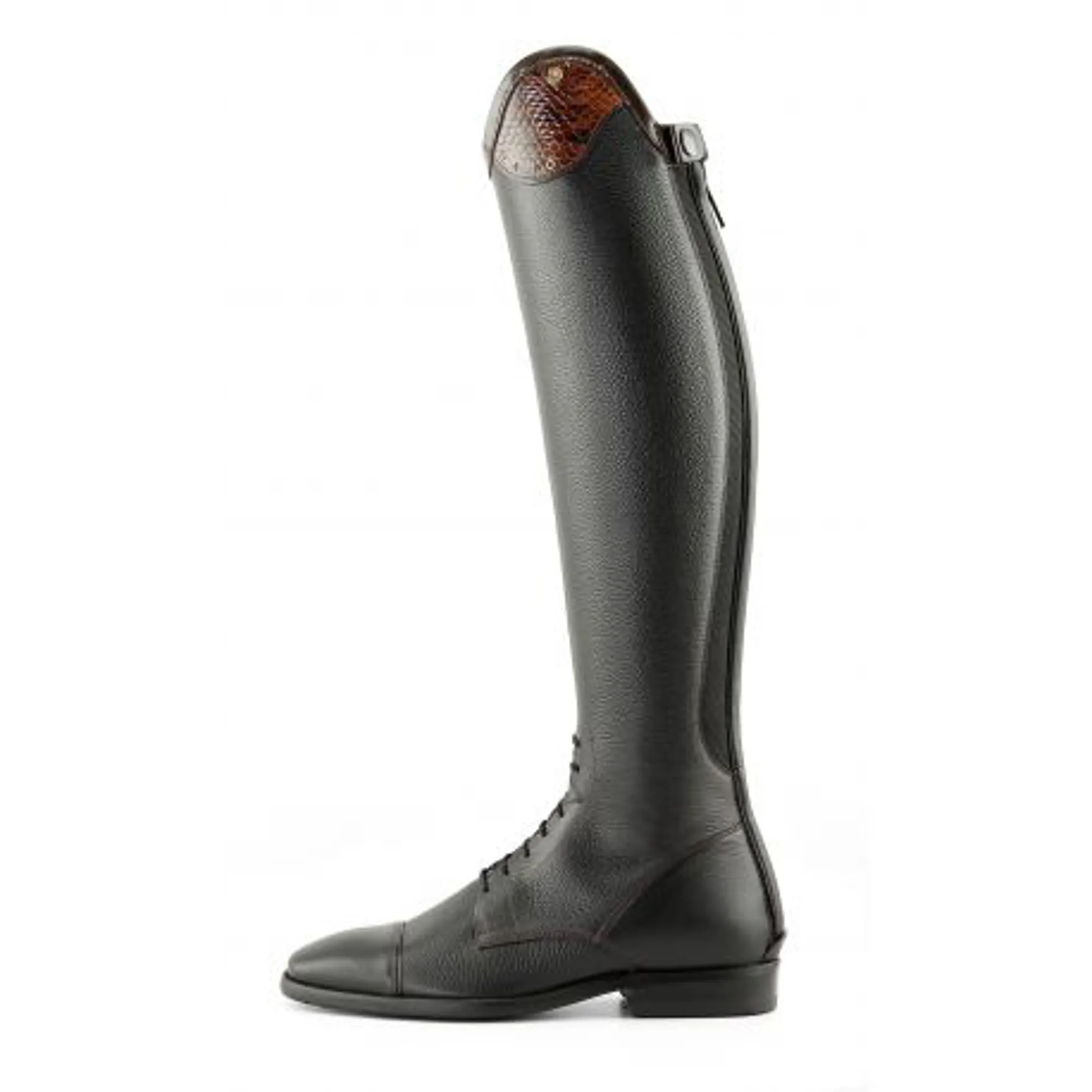 Black with brown top riding boots online
