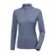 Pikeur Tali Sports 1/4 Zip Long Sleeve Ladies Top Dove Blue