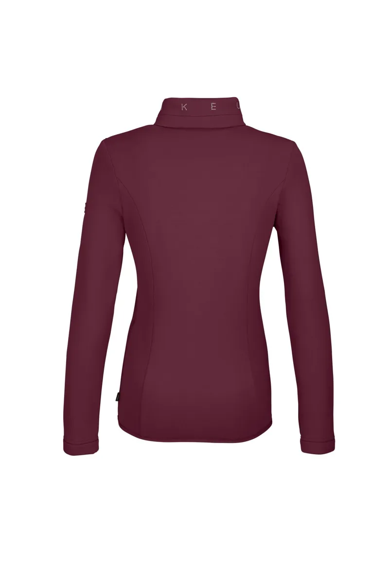 Pikeur 4027 Polartec Jumper Mulberry-1