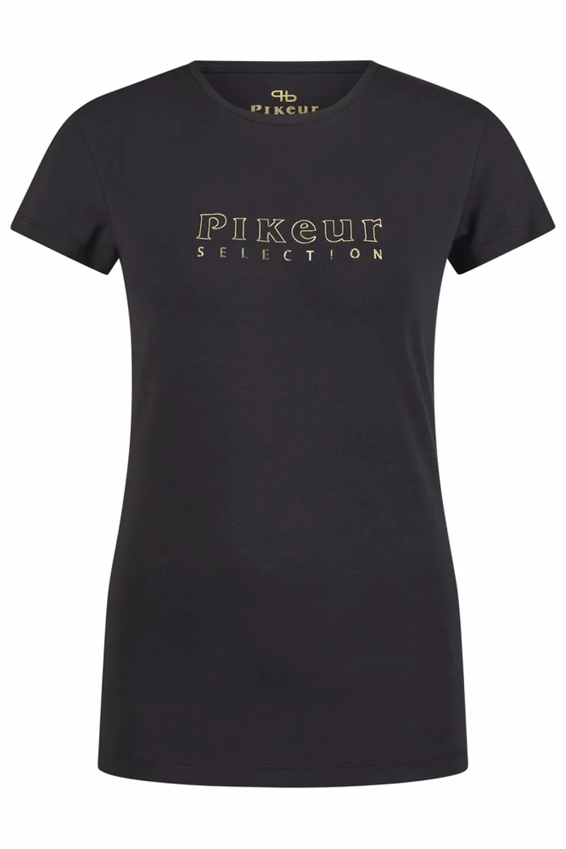 Pikeur Roundneck Shirt 'Selection' Black-4