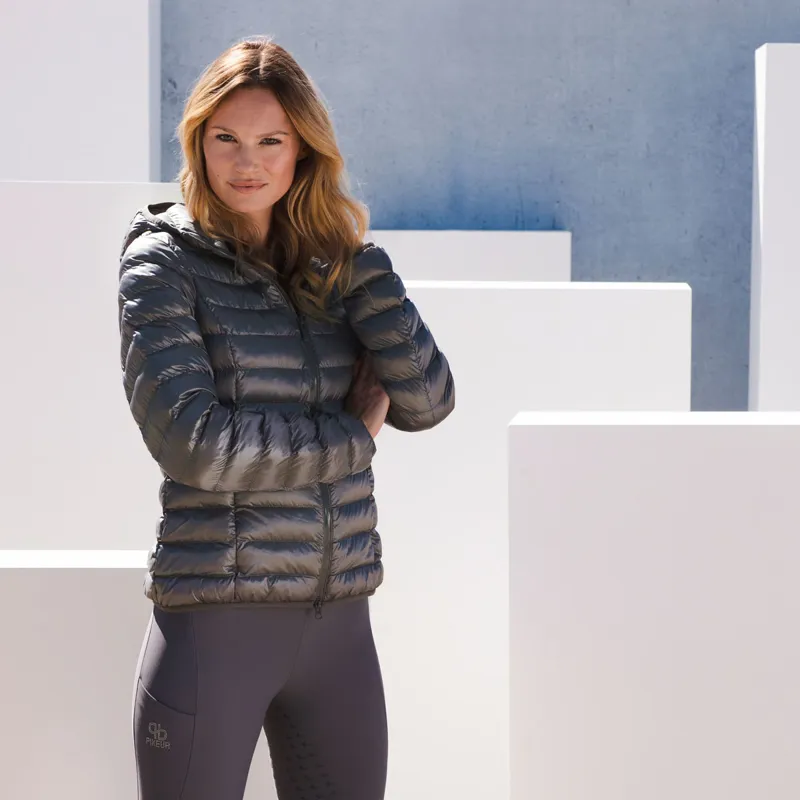 Pikeur Tohny Athleisure Ladies Jacket Beluga Grey-2