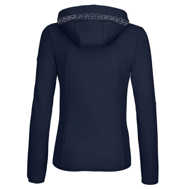 Pikeur Ladies Velvet Selection Fleece Jacket Night Blue-2