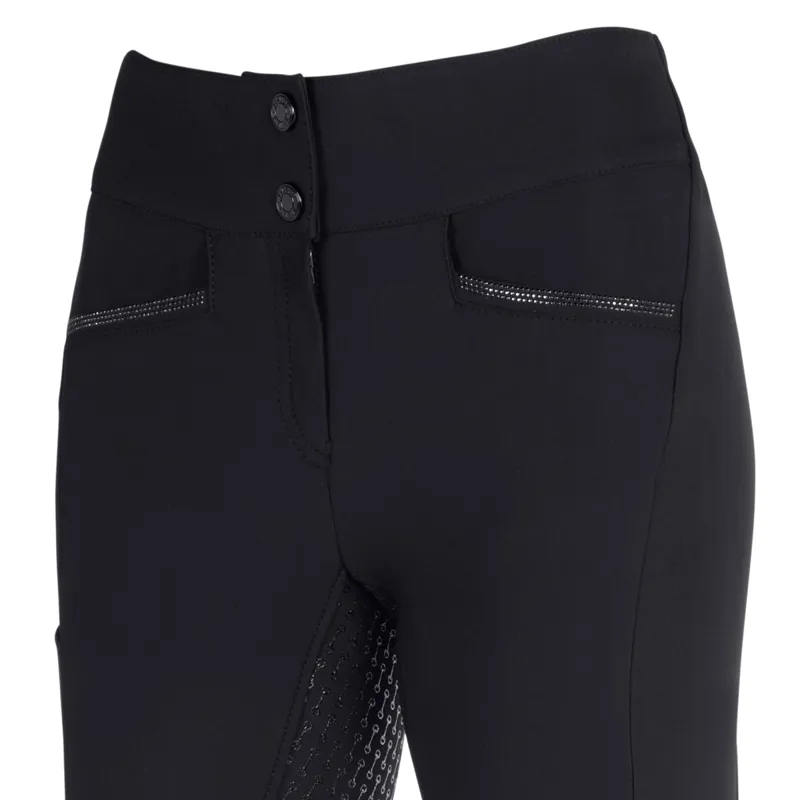 Pikeur Ladies Violette Full Seat Breeches Black-2