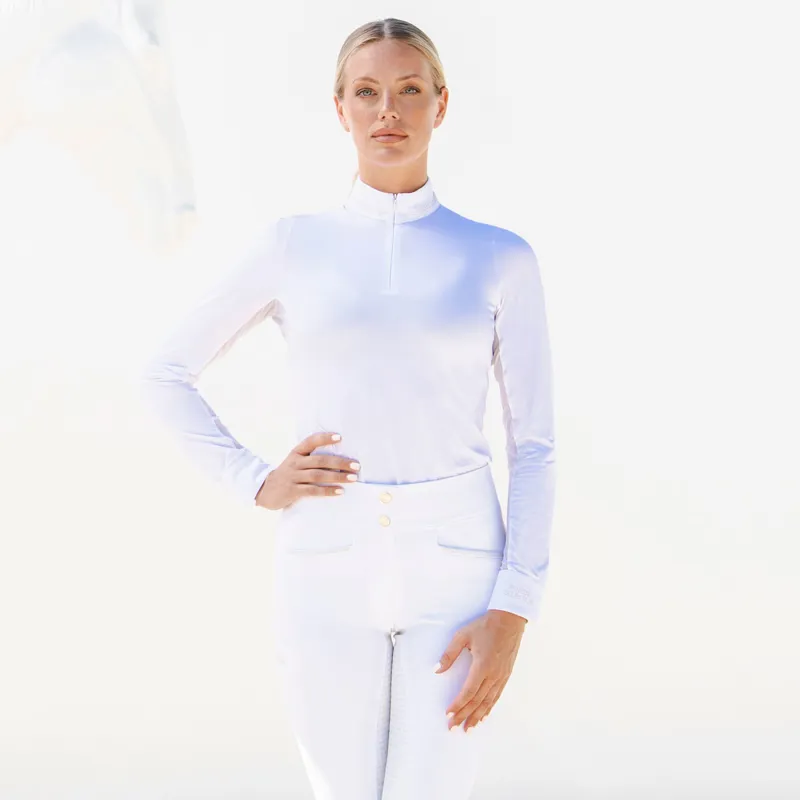 Pikeur Ladies Violette Full Seat Breeches White-2