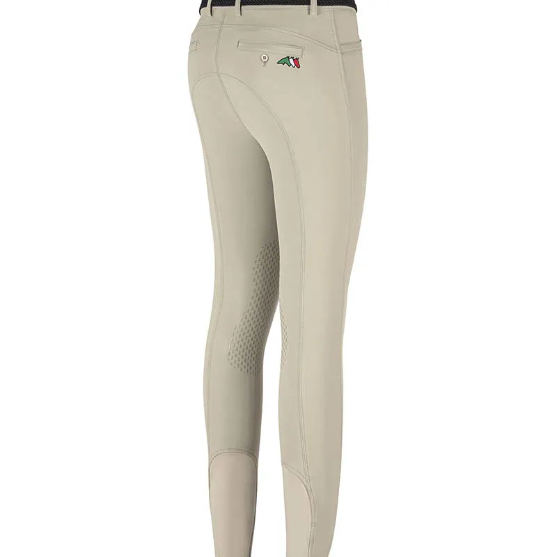 Equiline JhoanK Boys Knee Grip Breech Beige-1