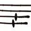 PS of Sweden Softy Supergrip Reins Brown