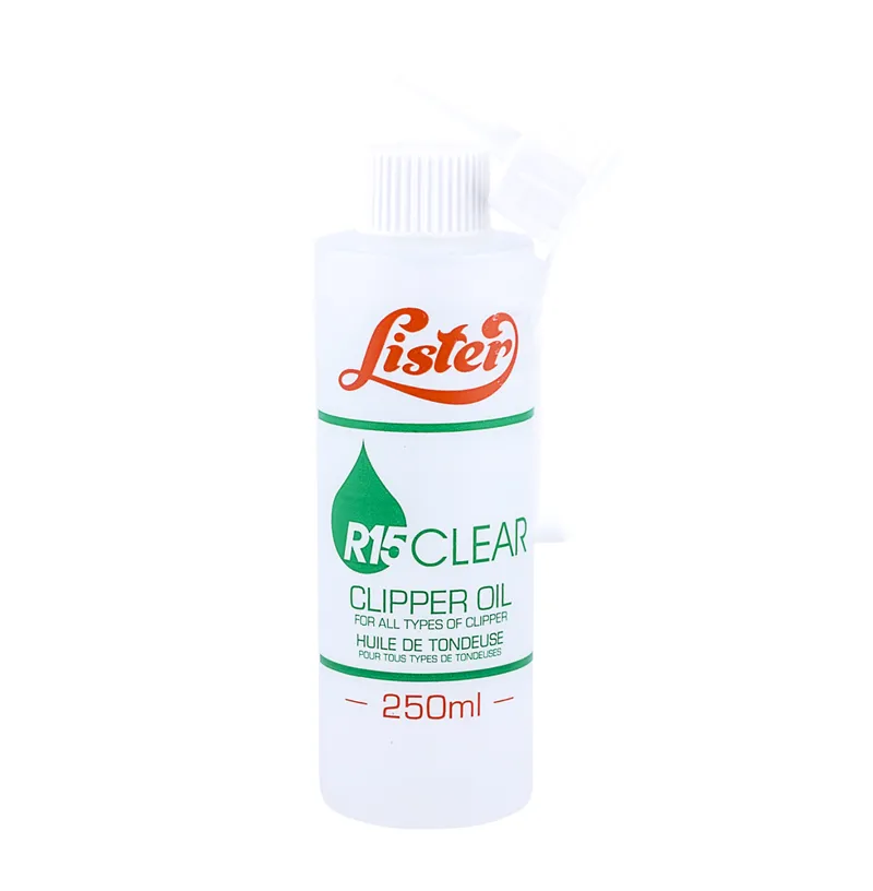Lister R15 Clear Clipper Oil 250ml