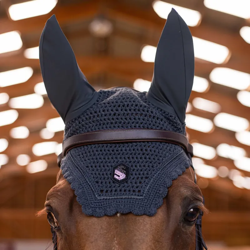 Samshield Flyshield Swarovski Fly Veil - Anthracite-2