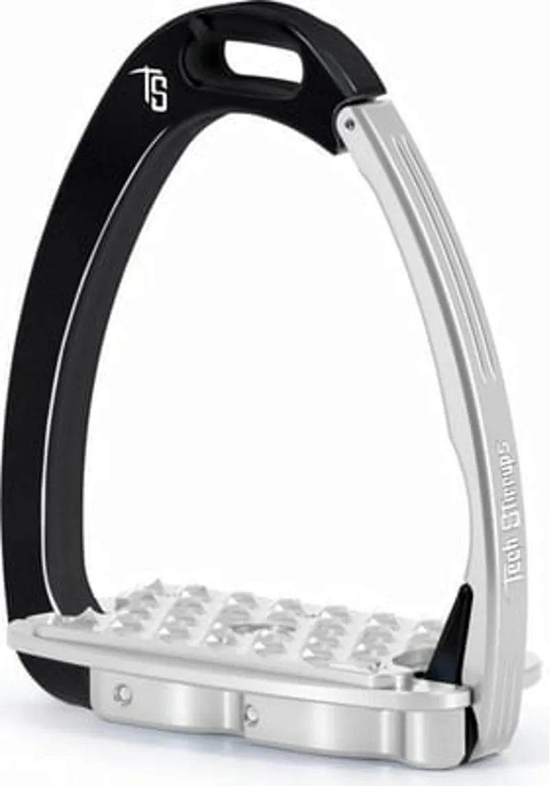 Tech Stirrups Venice Evo Safety Black/Silver 