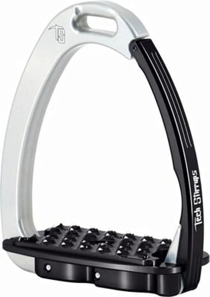 Tech Stirrups Venice Evo Safety Silver/Black