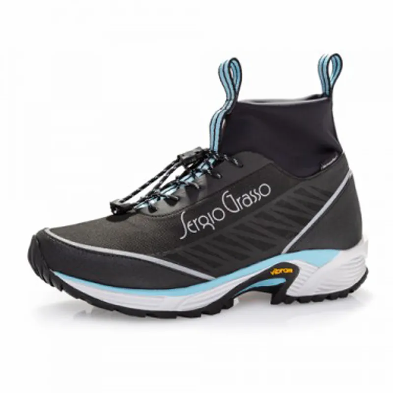 Sergio Grasso SCARPA 84100 - KM Plus Boot Black/Sky Blue