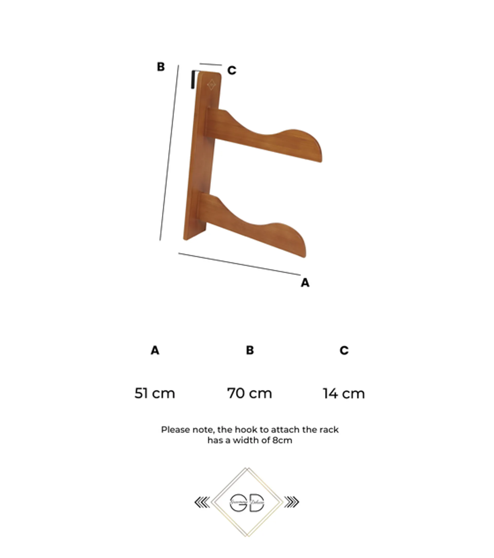 Grooming Deluxe Saddle Rack Deluxe
