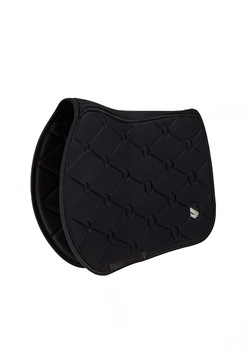 Samshield Spineshield Swarovski Jump Saddle Pad Black-2