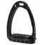 Tech Stirrups Venice Dressage Plus Shock Absorbing Sloped Black