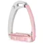 Tech Stirrups Venice Safety Young Rider Silver/Pink