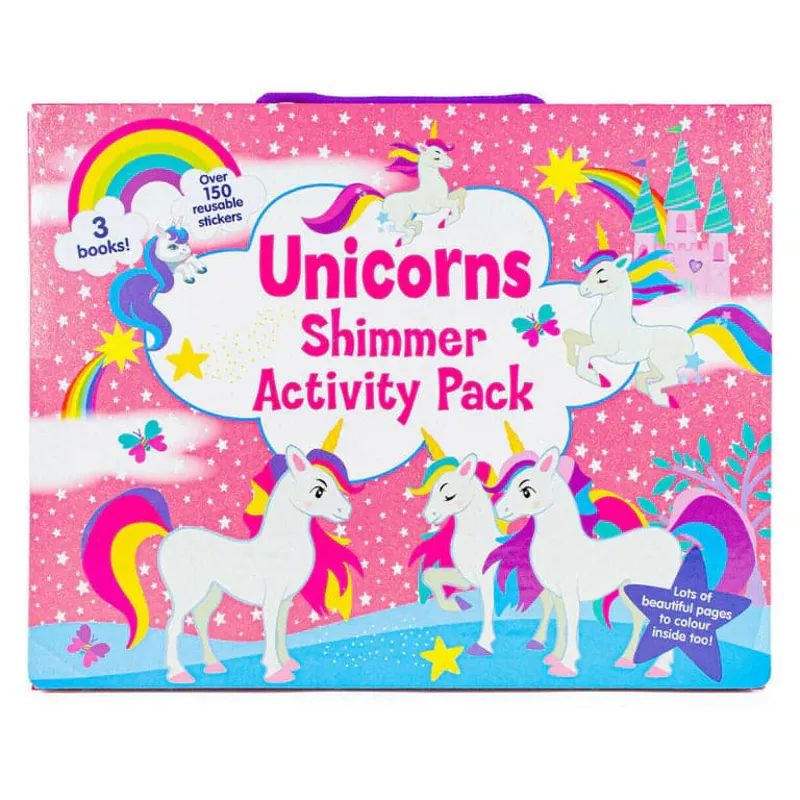 Unicorn Shimmer Activity Pack