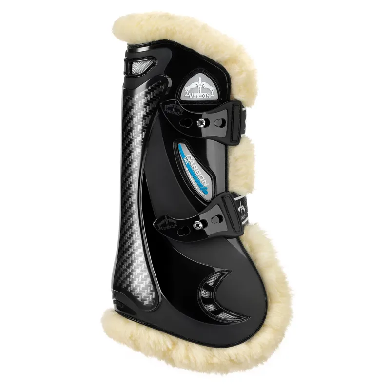 Veredus Carbon Gel Vento Save The Sheep Front Tendon Boots Black