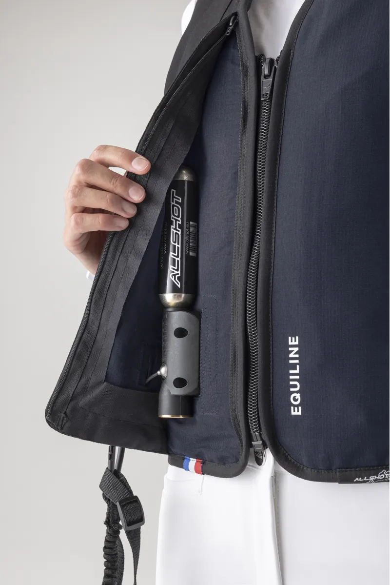 Equiline Unisex Belair Air Bag Vest Blue-3