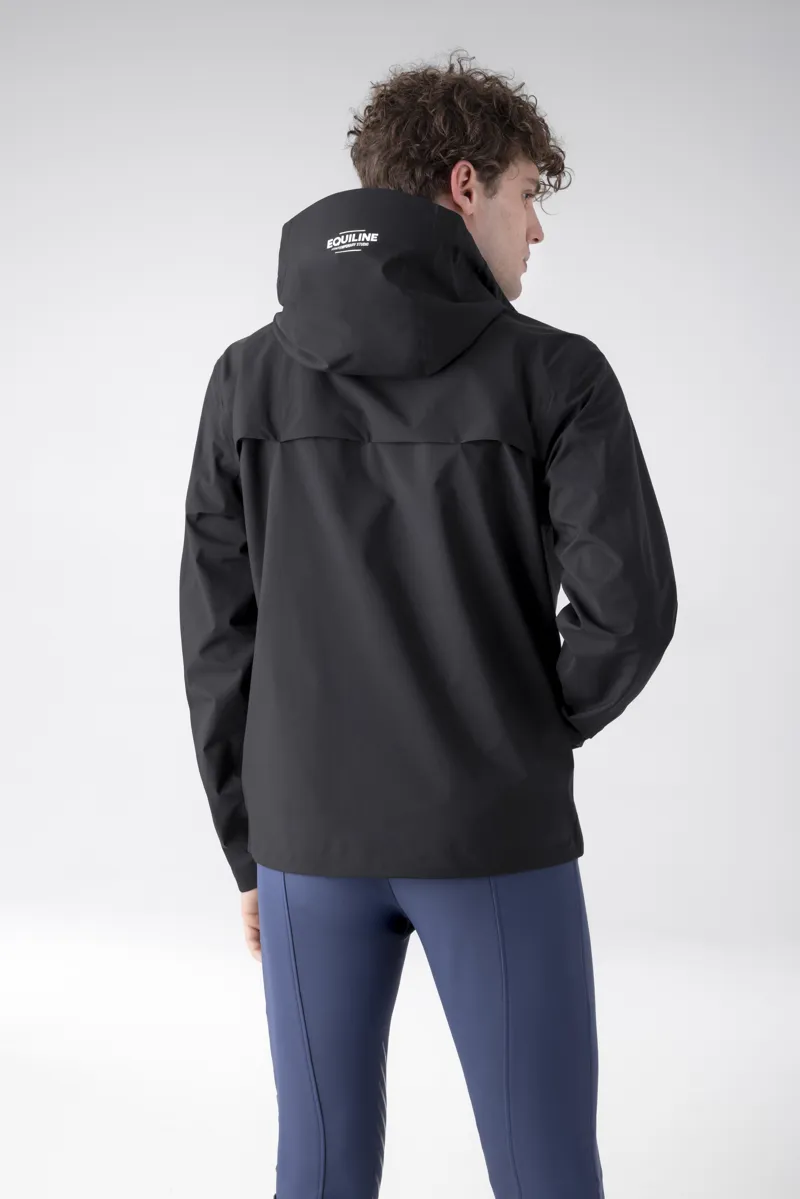 Equiline Colincec Mens Waterproof Jacket Black-4