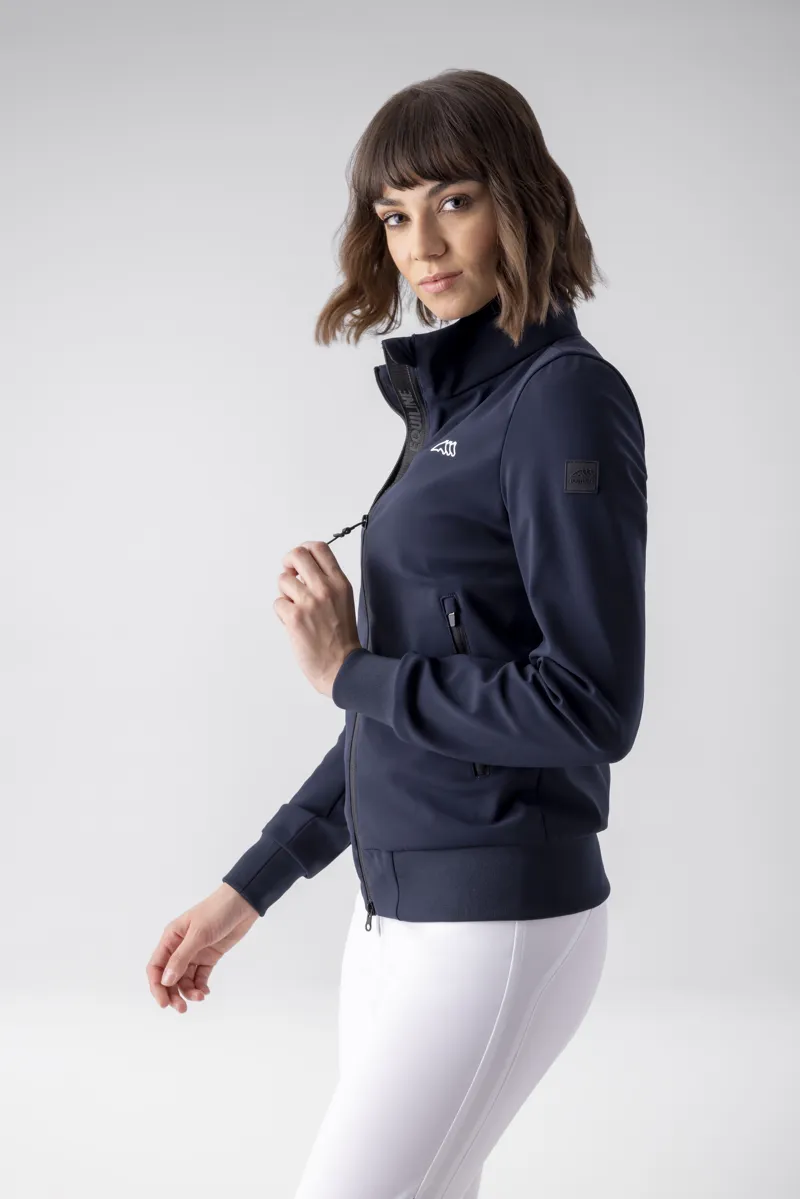 Equiline Ladies Cabbye Bomber Jacket Blue 