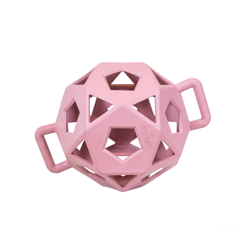 Kentucky Horsewear Relax Horse Play Hay Ball Old Rose-3