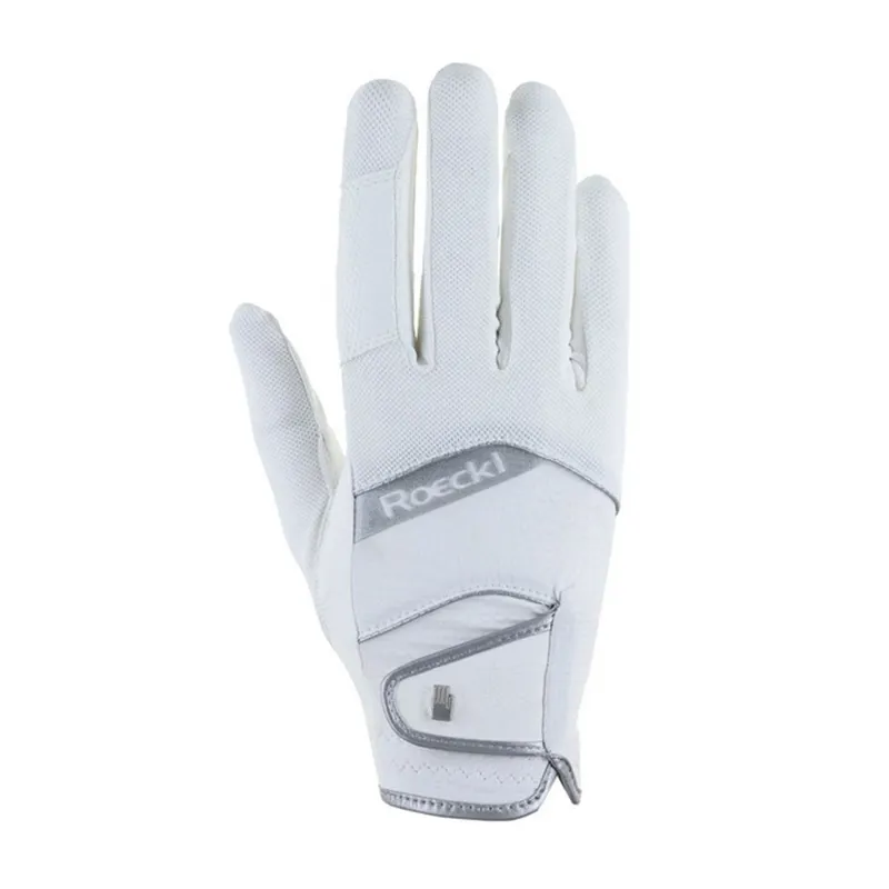 Roeckl Millero Horse Riding Glove White