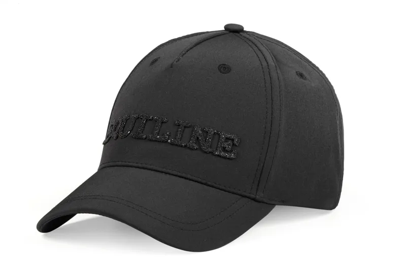 Equiline Ginteg Cap with Crystal Fabric Black -1