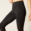 Ariat Breathe EOS Half Grip Tights Black