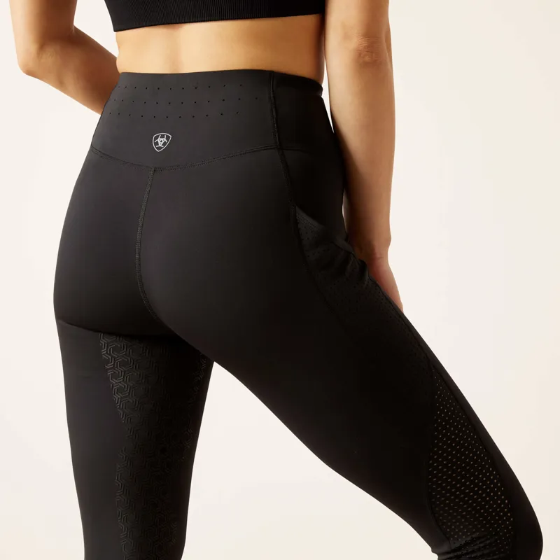 Ariat Breathe EOS Half Grip Tights Black-4
