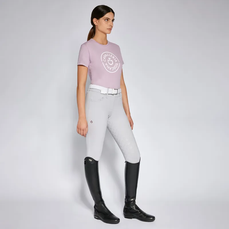 Cavalleria Toscana Double Orbit T-Shirt Pink-1