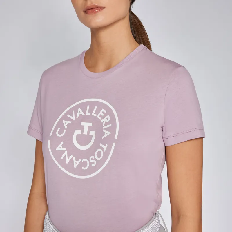 Cavalleria Toscana Double Orbit T-Shirt Pink