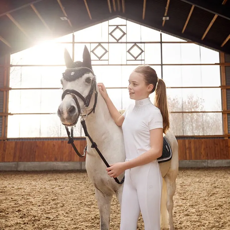 Kingsland Hollis Junior Show Shirt White-2